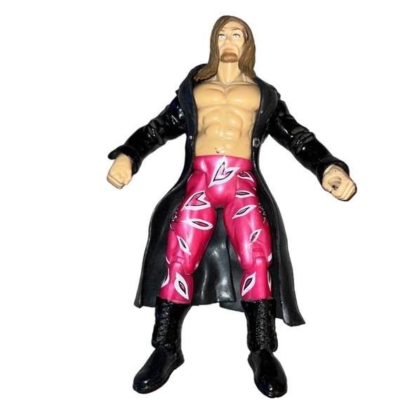 Lot de 6 figurines de superstars du catch des années 90 - en